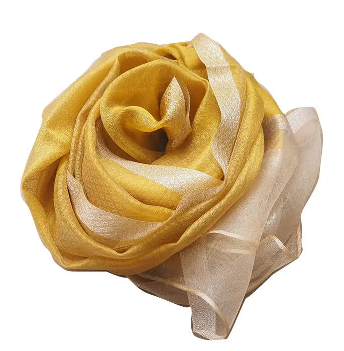 Bestella Sommermode Damen große Größe solide Seidenbedeckung dünn weich Pashmina Schal Bündel Strand Strolle Foulard Dame Polyester