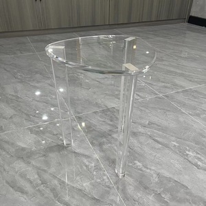 Nhà Máy Bán sỉ rõ ràng Acrylic phòng khách bảng giá rẻ Acrylic bên bảng Bàn cà phê Rack hiển thị - Product Image 4