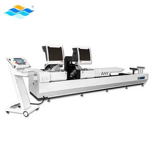 เครื่องเลื่อยตัดสองหัว CNC 45 90องศาเครื่องจักรทำหน้าต่างและประตู - Product Image 1