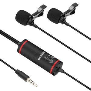 Micrófono de condensador con interruptor de un botón, micrófono de condensador de 3,5 MM, con solapa de Metal, para estudio, Cables de sonido - Product Image 6