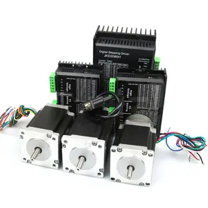 Nema23 stepper มอเตอร์แรงบิดสูง CNC stepper มอเตอร์ชุด nema34 4 แกน 86 มม.Step มอเตอร์ไดรเวอร์ Controller