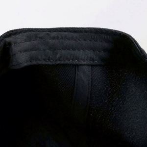 Gorra de béisbol unisex estilo punk, rock, hip hop, con remaches plateados y pinchos, de tela común, con hebilla dorada de cobre, para deportes al aire libre - Product Image 5