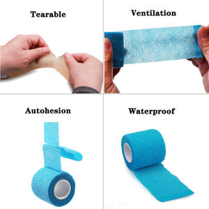 रिकवरी के लिए लचीला चिपकने वाला पट्टी पालतू जानवर लपेटें और मोजे - Product Image 6