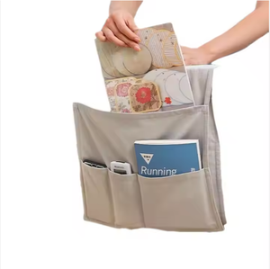 Living Room Sofa Hanging <b>Bag</b> Bedside Caddy <b>Bed</b> Organizer Sundries Arrangement Multi-functional Snacks Mobile Phone Storage <b>Bag</b> - Product Image 2