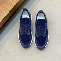 Chaussures décontractées pour hommes en maille respirante à lacets, légères, patchwork, multicolores, style italien, luxe original