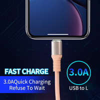 Câble de charge rapide SD-239 3A Type-C certifié MFi 1m pour iPhone 12/13/14/15 et iPad Pro