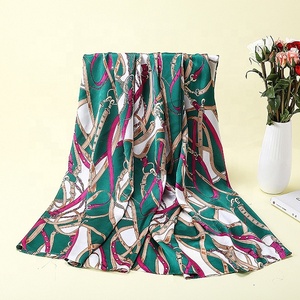 Eco-friendly 2023 <strong>Spring</strong> Summer Women Fashion Clothing Satin Chiffon <strong>Fabric</strong> Printed - Product Image 3