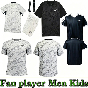 Camiseta de Fútbol de Nueva Zelanda 26 27, CHRIS WOOD, BEN WAINE, ANDRE DE JONG, RYAN THOMAS, SARPREET <span class=keywords><strong>SINGH</strong></span>, Camiseta de Fútbol Local y Visitante 2026 - Product Image 1
