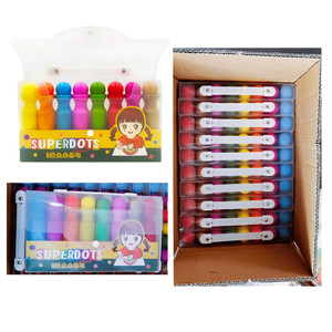 Marqueurs OEM Bingo Lotto à points, lavables, 18 mm, 60 ml, marqueurs géants à pointe en mousse pour bingo, graffiti, coloriage, stylo marqueur pour le dessin - Product Image 6