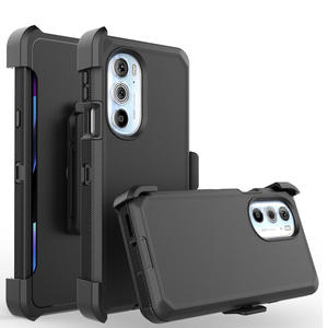 Sterke Protector 3 In 1 Holster Mobiele Voor Motorola Moto Rand Plus 2022/Edge X30 Pro/Edge X30 heavy Duty Armor Telefoon Case - Product Image 3
