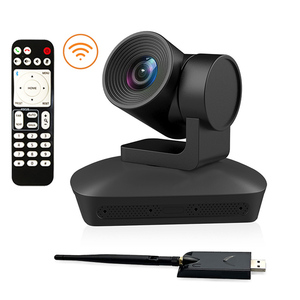 2.4G Wireless PTZ 10X Optical 1080P HD Auto Voice Tracking Conference <b>Camera</b> Kit for Church Classroom Meeting Room USB 2.4G <b>Wire</b> - Product Image 2