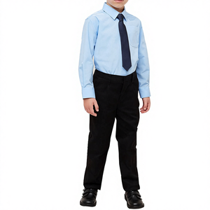 Kits d'uniformes scolaires pour garçons les plus vendus, 100 % polyester, matière respirante, logo et couleur personnalisés, service OEM - Product Image 4
