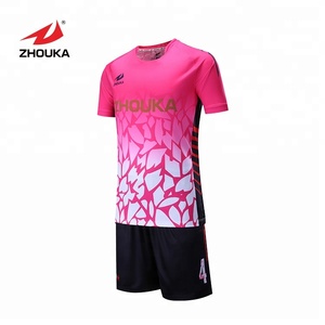 China new football jersey wholesale football jerseys team and club print name and number - Product Image 2