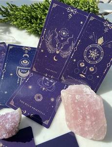 78 Karten Tarotkarten und Anleitung Das Original-<span class=keywords><strong>Tarot</strong></span>-Deck Inklusive Samt-Satin-gefütterter Tasche - Product Image 3