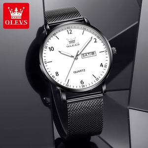   Reloj de Cuarzo para Hombre, 2996, Personalizado al por Mayor, de Lujo, con Logotipo Personalizado OEM, Estilo Delgado, Resistente al Agua, con Calendario, Superventas - Product Image 3