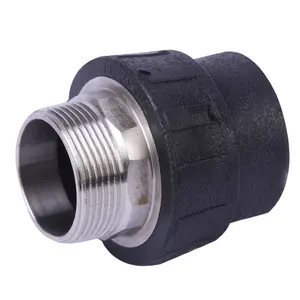 hdpe pipe fitting male adaptor and female threaded elbow connector price list