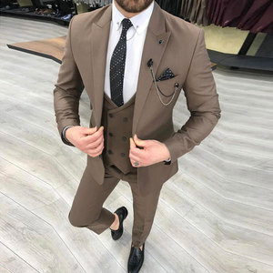 <span class=keywords><strong>Traje</strong></span> de <span class=keywords><strong>Verano</strong></span> para <span class=keywords><strong>Hombre</strong></span> XS-5XL, Corte Entallado, Cuello de Solapa, Un Botón, <span class=keywords><strong>Traje</strong></span> de <span class=keywords><strong>Boda</strong></span>, <span class=keywords><strong>Traje</strong></span> de Gala, Conjunto Casual de Tres Piezas - Product Image 3