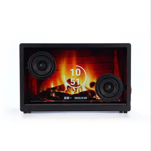 Hover-Altavoces transparentes de 20W, dispositivo de Audio profesional para escenario, con letras, color azul claro - Product Image 1