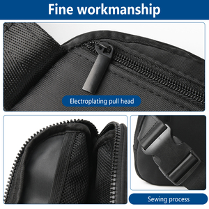 Tùy Chỉnh Nylon In Ngoài Trời Chạy Thể Thao Yoga Lưu Trữ Phụ Nữ Vải Tập Thể Dụ<span class=keywords><strong>c</strong></span> Vành Đai Bum Lulu Crossbody Eo Túi Fanny Gói Phụ Nữ - Product Image 3