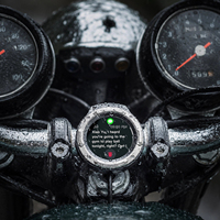 Compteur de vitesse GPS portable pour vélo et moto, étanche IP67, détachable, alimenté par USB, écran rétroéclairé LED pour le cyclisme
