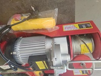 Mini Treuil Électrique à Câble PA200 - PA1500 Treuil Électrique 300 kg Mini Treuil pour Matériaux de Construction