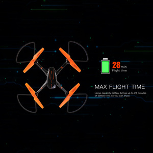 Toàn cầu bay không người lái h828hw Thời gian bay dài 2.4G chuyên nghiệp RC bay không người lái máy bay VS W7 100 mét tầm xa bay không người lái con Camara 720P - Product Image 2