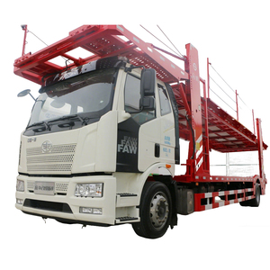 Camion transporteur de voitures FAW 220HP 4X2 Diesel Manuel Neuf, transporteur de voitures, camion transporteur de remorques 4-6, solution logistique de transport de voitures d'occasion - Product Image 1