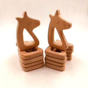 AliExpress <span class=keywords><strong>Amazon</strong></span> de <span class=keywords><strong>la</strong></span> joyería de DIY de playa Animal cabeza de caballo juguete mordedor bebé - Product Image 4
