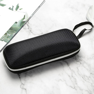 Estuche de Gafas de EVA Premium, Forma Rectangular, Portátil, Color Negro Sólido, Bolsa de Almacenamiento para Gafas de Sol, para Viajes y Uso Diario - Product Image 2