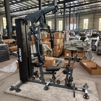 Salle de sport multifonctionnelle à domicile - Machine Smith tout-en-un pour l'entraînement de force du corps entier, équipement de fitness monoposte