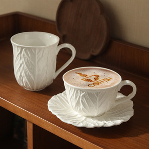 Tasse à café européenne en relief, tasse à latte, tasse à latte glacé, mug rétro style <span class=keywords><strong>cour</strong></span> royale - Product Image 2