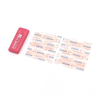 Boîte de pansements adhésifs élastiques miniatures personnalisées avec logo, pour les premiers secours en plein air, pour les voyageurs