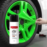 Peinture en aérosol multi-couleurs pelable, flexible, résistante aux rayures, amovible pour les surfaces métalliques et plastiques des véhicules