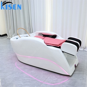 Kisen Professional Electric Massage Bed Water Heater Smoke Exhaust Adjustable <b>Footrest</b> Hair Salon Workshop Durable Modern Design - Product Image 5