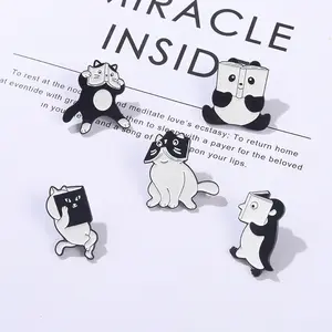 Wholesale No Minimum Metal Pins Supplier cute animal Brooch Hard Enamel pin Soft Lapel Badge Manufacturer Custom Enamel Pin