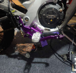 Kit Rem Kaki CNC Aluminium FMO Talaria XXX 3X Pemasangan Langsung Tanpa Merusak untuk Aksesoris Sepeda Motor - Product Image 2