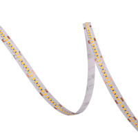 Bande LED SMD 2835 à bas prix, bande lumineuse blanche, bande LED flexible, éclairage décoratif pour la pièce, câble ignifuge homologué ETL