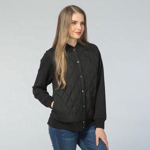Blousons bombardier matelassés à fermeture éclair pour femmes, ODM OEM 2023 - Product Image 5