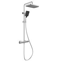 Ensemble de douche mural monocommande en acier inoxydable sans plomb, système de salle de bain intégré complet, robinet de douche – Vente en gros directe usine