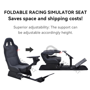 GY014 Siège de course pliable à <span class=keywords><strong>prix</strong></span> d'usine en gros Simulateur de jeu Siège de course pour Logitech G25, G27, <span class=keywords><strong>G29</strong></span>, G920, PXN,MOZA - Product Image 2
