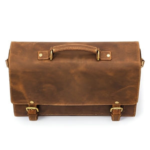 Premium Genuine Leather Crossbody Messenger <b>Bag</b> <b>Small</b> Sport Satchel for <b>Laptop</b> Work Office Travel Unisex Business Collection <b>Bag</b> - Product Image 5