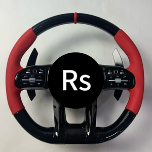 Volante OEM para <span class=keywords><strong>Mercedes</strong></span>-Benz, de Cuero y Fibra de Carbono, 4 Radios, para Actualización de <span class=keywords><strong>Clase</strong></span> C/E/<span class=keywords><strong>G</strong></span> - Product Image 5