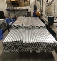 Poteau de treillis droit en alliage d'aluminium pour éclairage de scène, 1000 mm, pièces d'assemblage, tube de treillis à embout unique