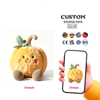 Boneka Labu Kuning Super Lembut Menggemaskan, Ramah Lingkungan, Katun, Dapat Disesuaikan, Kualitas Tinggi, Penjualan Langsung Pabrik, Bordir
