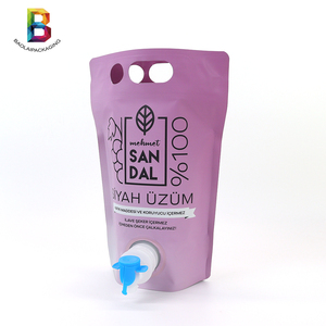 Doypack Personalizado <span class=keywords><strong>con</strong></span> <span class=keywords><strong>Grifo</strong></span> Dosificador, Bolsa de 1.5L 2L 3L para Jugo, Vino y Bebidas, Bolsa <span class=keywords><strong>con</strong></span> Válvula y <span class=keywords><strong>Grifo</strong></span> - Product Image 6