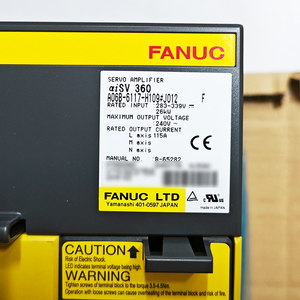 FANUC A06B-6117-H109 # Motor de CA Serie Alpha J012, Componente de Alta Calidad Fabricado Según Estrictos Estándares Industriales para un Funcionamiento Estable - Product Image 1