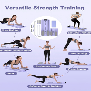 Machine de <span class=keywords><strong>Pilates</strong></span> portable multifonctionnelle, pliable, en matériau PP, équipement de fitness et d'exercice pour studio de <span class=keywords><strong>Pilates</strong></span> - Product Image 5