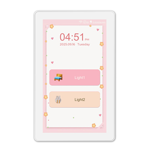 Nuovo interruttore a parete intelligente a schermo intero L10 1/2/3/4 Gang per l'automazione domestica di icone e nomi personalizzati, Tuya Alexa Google <span class=keywords><strong>Home</strong></span> - Product Image 4
