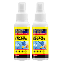 Spray décolle-adhésif personnalisé 450 ml avec logo, pour enlever les étiquettes, les autocollants, la colle sur les voitures, les fenêtres, les sols