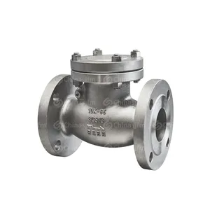 Valve Manufacturer wholesale custom H44W-10K JIS Flange Flanged Stainless Steel Swing Check Valve